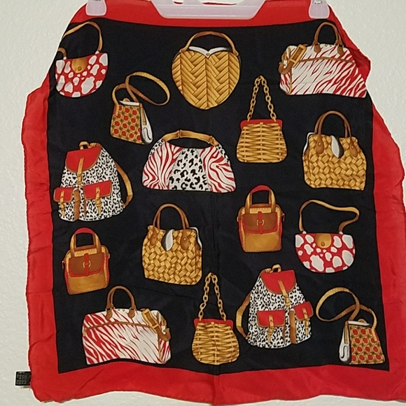 unbranded Other - TIE ME ON UR PURSE! Silk Scarf Tie Made in Italy